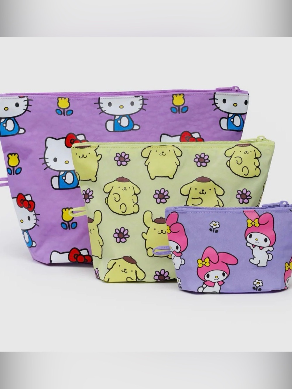 Hello Kitty X Baggu Go Pouch Set